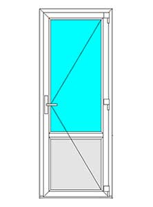 межкомнатная дверь ПВХ