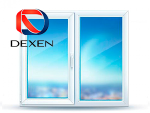 Окна из профиля Дексен